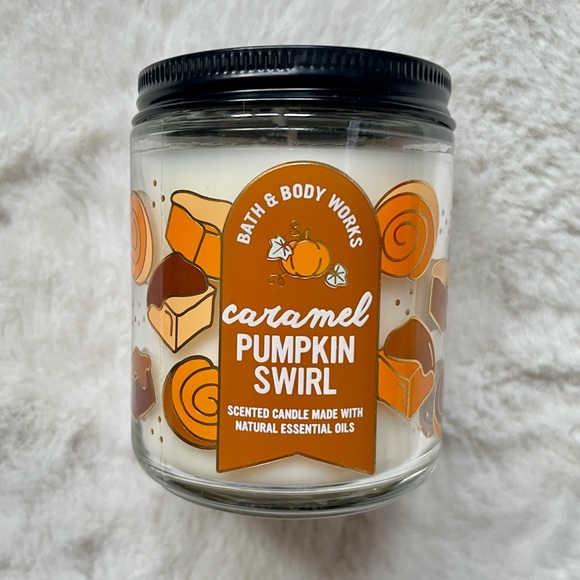 Bath & Body Works Other Make Me An Offer Caramel Pumpkin Swirl Single Wick Candle From Bbw